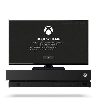 Naprawa systemu Xbox One X | Serwis oprogramowania i błędy E101, E102, E105
