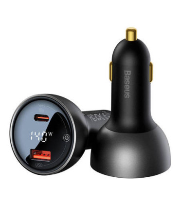 Baseus Supreme Series Ładowarka Samochodowa U+C 140W – Szybkie Ładowanie