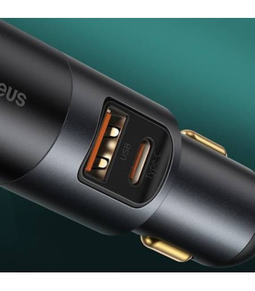 Ładowarka Samochodowa Baseus Share Together U+U 120W