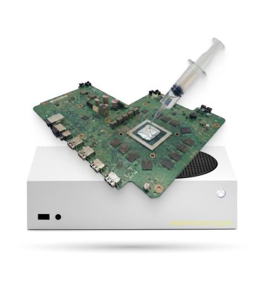 Czyszczenie i wymiana pasty Xbox Series S | Serwis i konserwacja konsoli