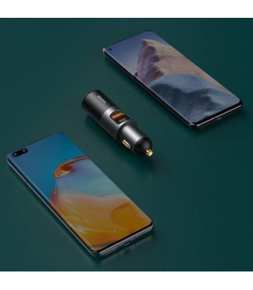 Ładowarka Samochodowa Baseus Share Together U+U 120W