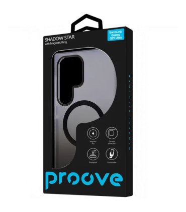 Shadow Star Case Magnetic Ring Samsung Galaxy S25 Ultra Black