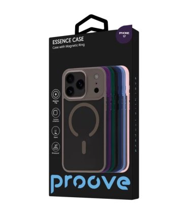 Proove Essence Case Magnetic Ring iPhone 17 Deep Purple