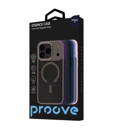 Proove Essence Case Magnetic Ring iPhone 17 Midnight Blue