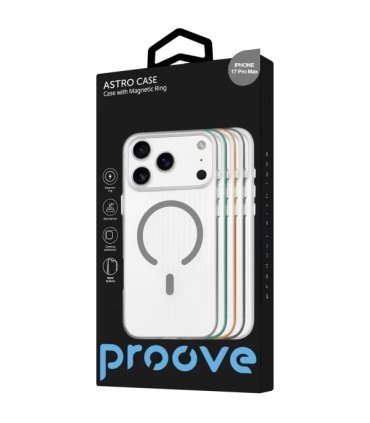 Proove Astro Case Magnetic Ring iPhone 17 Pro Max Gray