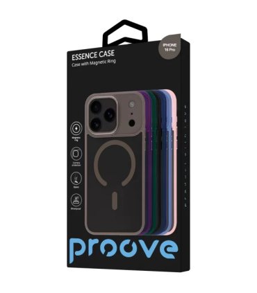 Proove Essence Case Magnetic Ring iPhone 16 Pro Natural Titanium