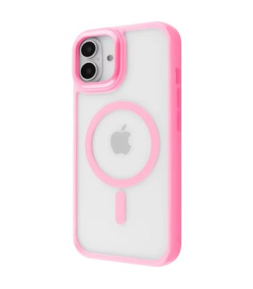 Proove Clear Essence Case Magnetic Ring iPhone 17 Pink Sand