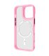 Proove Clear Essence Case Magnetic Ring iPhone 16 Pro Pink Sand