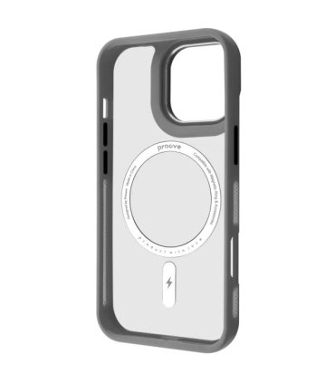 Proove Clear Essence Case Magnetic Ring iPhone 16 Pro Max Gray