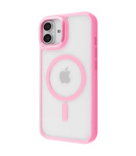 Proove Clear Essence Case Magnetic Ring iPhone 16 Pink Sand
