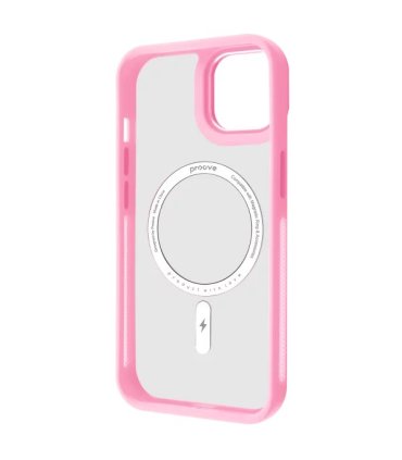 Proove Clear Essence Case Magnetic Ring iPhone 16 Pink Sand
