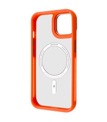 Proove Clear Essence Case Magnetic Ring iPhone 16 Orange