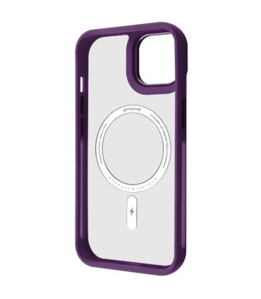 Proove Clear Essence Case Magnetic Ring iPhone 16 Deep Purple