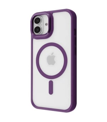 Proove Clear Essence Case Magnetic Ring iPhone 16 Deep Purple