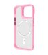 Proove Clear Essence Case Magnetic Ring iPhone 15 Pro Pink Sand