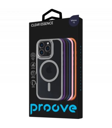 Proove Clear Essence Case Magnetic Ring iPhone 14 Midnight Blue