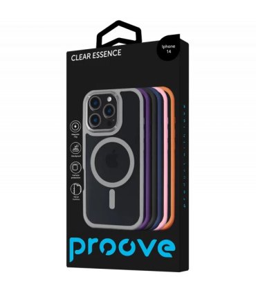Proove Clear Essence Case Magnetic Ring iPhone 13 Black