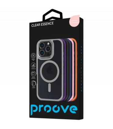 Proove Clear Essence Case Magnetic Ring iPhone 13 Pro Pink Sand