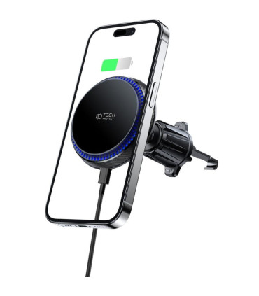 Uchwyt MagSafe Czarny na Deskę Rozdzielczą – Stabilność i Styl