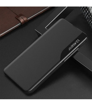 Etui Leather View Czarny Samsung Galaxy A05s – Luksusowa Ochrona!