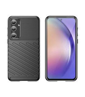 Etui Thunder czarne Samsung A55 – Mocna Ochrona i Styl