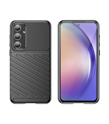 Etui Thunder czarne Samsung A55 – Mocna Ochrona i Styl