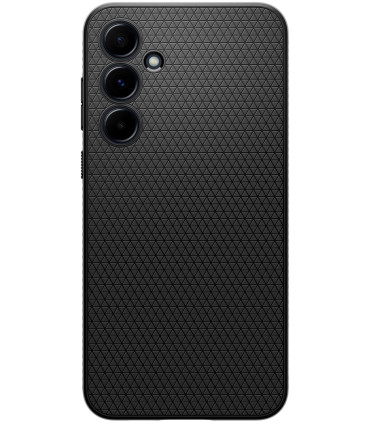 Etui Carbon Czarny Galaxy A55 – Wytrzymałość i Styl!
