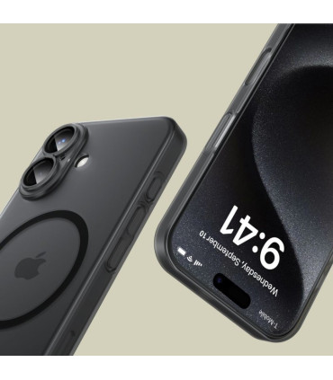 Etui MagSlim Czarny iPhone 16 – Smukła Ochrona i Elegancja