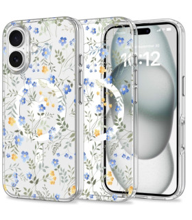 Etui MagMood Kwiatowy iPhone 16 – Styl i Ochrona