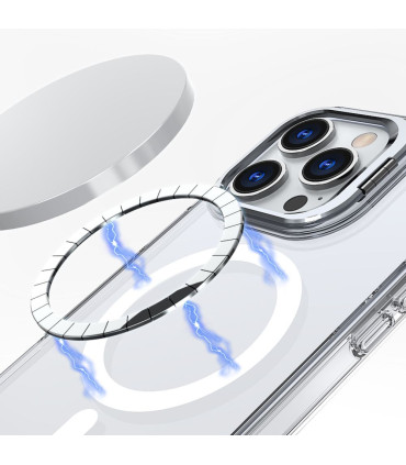 Etui MagStand Przezroczysty iPhone 16 – Funkcjonalność i Styl
