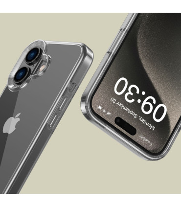 Etui FlexAir Przezroczyste iPhone 16 – Lekka i Smukła Ochrona