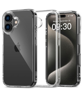 Etui FlexAir Przezroczyste iPhone 16 – Lekka i Smukła Ochrona
