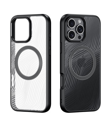 Etui Aimo Mag czarny iPhone 16 Pro elegancja i funkcjonalność