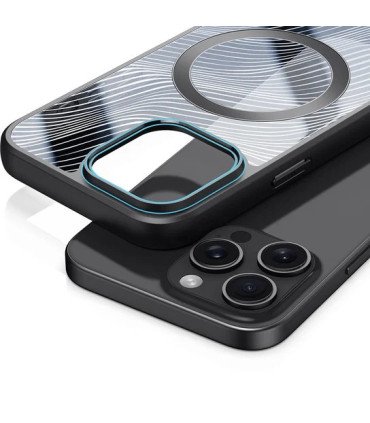 Etui Aimo Mag czarny iPhone 16 Pro elegancja i funkcjonalność