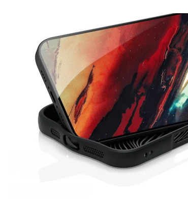 Etui Aimo Mag czarny iPhone 16 Pro elegancja i funkcjonalność