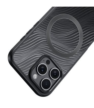 Etui Aimo Mag czarny iPhone 16 Pro Max elegancja i ochrona