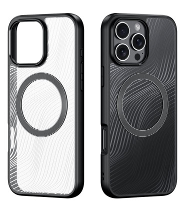 Etui Aimo Mag czarny iPhone 16 Pro Max elegancja i ochrona