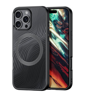 Etui Aimo Mag czarny iPhone 16 Pro Max elegancja i ochrona
