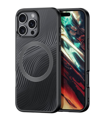 Etui Aimo Mag czarny iPhone 16 Pro Max elegancja i ochrona