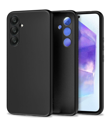 Etui Icon Czarny Samsung Galaxy A55 5G – Elegancja i Ochrona