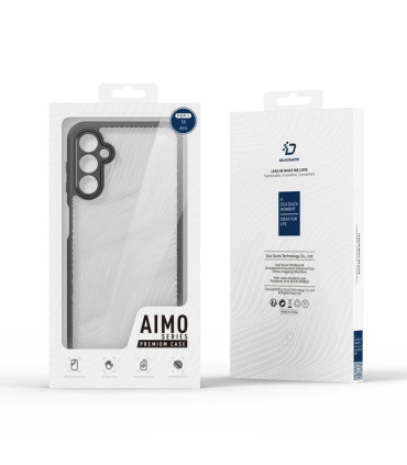 Etui Aimo Czarny Samsung A15 – Elegancja i Ochrona