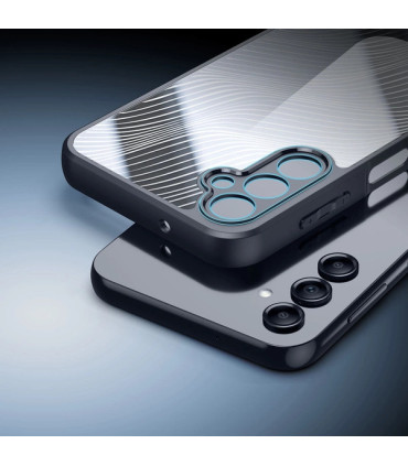 Etui Aimo Czarny Samsung A15 – Elegancja i Ochrona