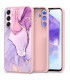 Etui Icon Różowo-Fioletowe Samsung Galaxy A55 – Wyjątkowy Styl i Ochrona