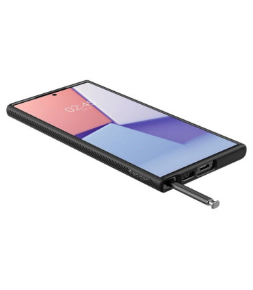 Etui Liquid Air czarne Samsung S23 Ultra – Smukła Ochrona