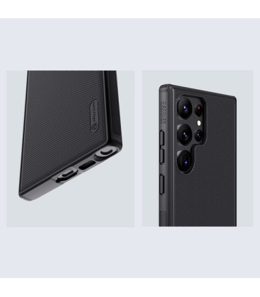 Etui Frosted Shield Pro Czarny Samsung Galaxy S23 – Elegancja i Ochrona