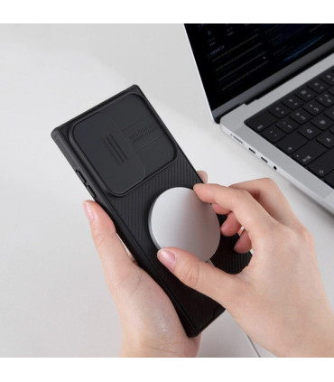 Etui CamShield Pro Czarny Samsung Galaxy S23 Ultra – Ochrona i Styl