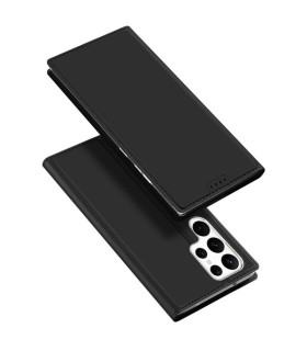 Etui Skin Pro Czarny Samsung Galaxy S23 Ultra – Elegancja i Ochrona!