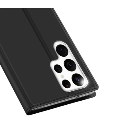 Etui Skin Pro Czarny Samsung Galaxy S23 Ultra – Elegancja i Ochrona!