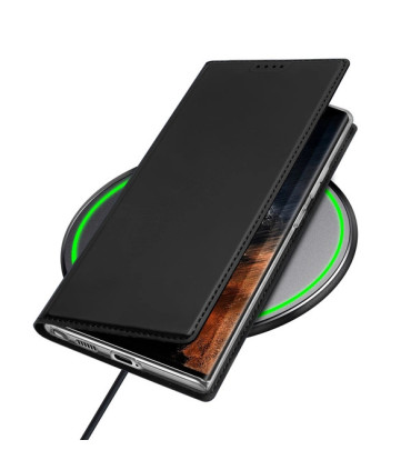 Etui Skin Pro Czarny Samsung Galaxy S23 Ultra – Elegancja i Ochrona!