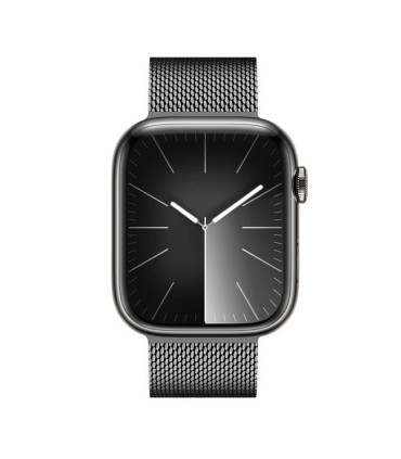 Pasek Milanese Pro Czarny Apple Watch 42/44/45/49 mm – Elegancja i Styl